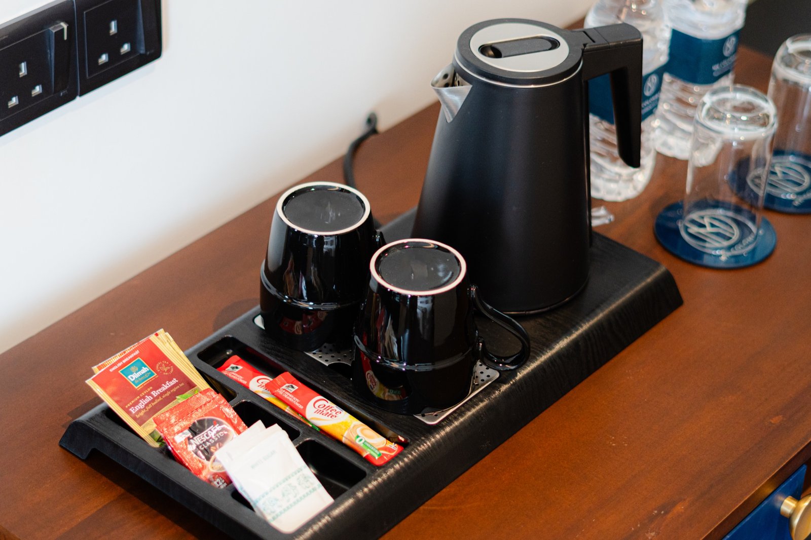 Tea and coffee amenities